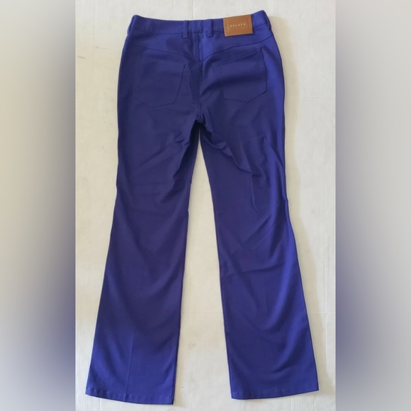 Escada Wide-Leg Jeans in Deep Royal Blue - Picture 2 of 6